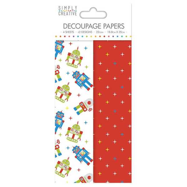 SC Deco Paper - Robots