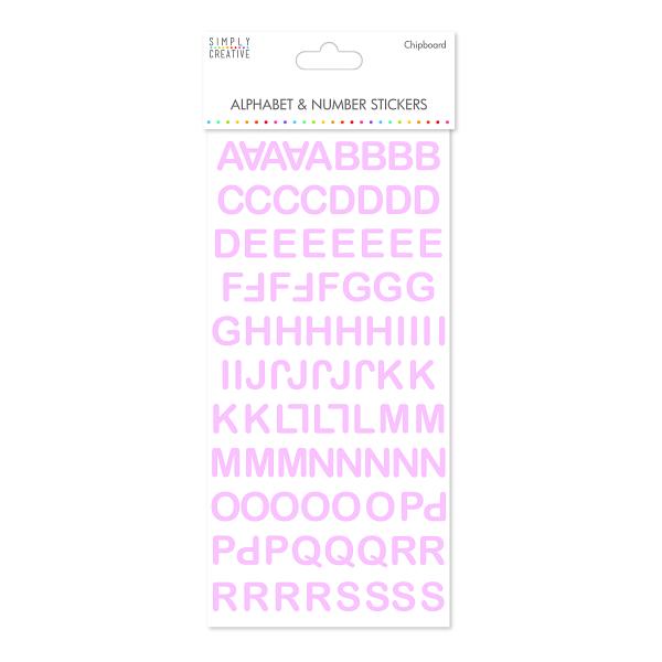SC Alpha & Stkrs - Mod Chipbrd Pink