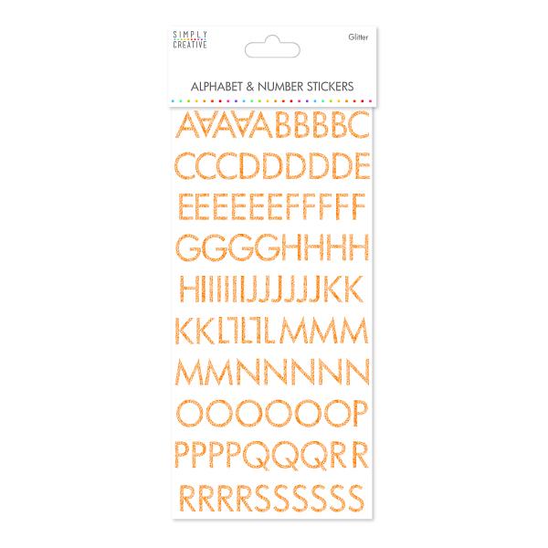 SC Alpha & Stkrs - Skinny Glitter Gold