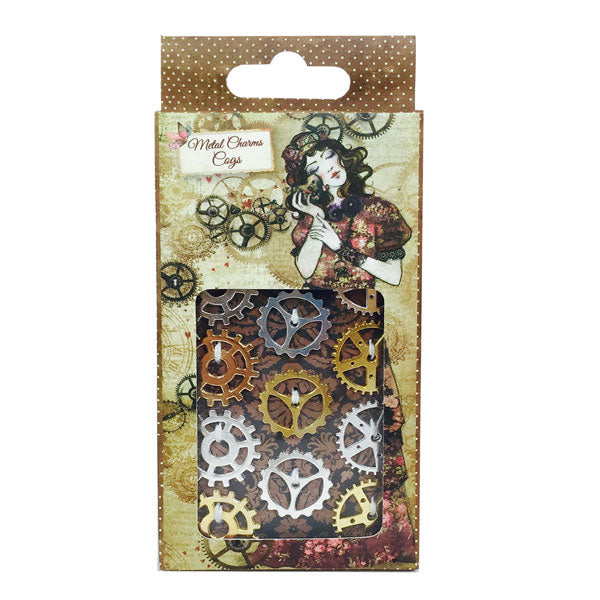 Santoro Metal Charms - Cog
