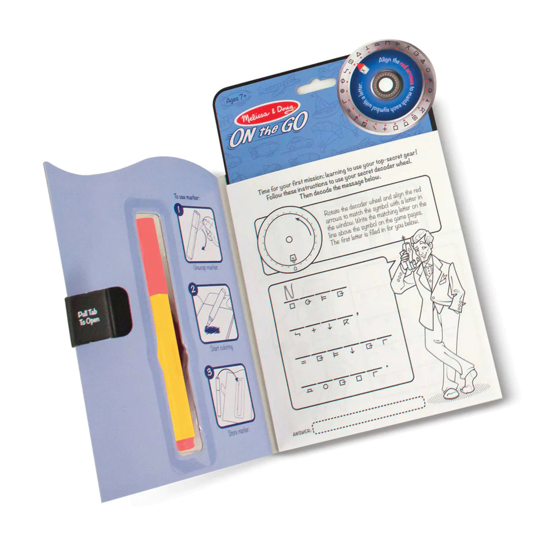 Secret Decoder Game Book