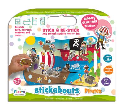 FIESTA STICKABOUTS -PIRATES