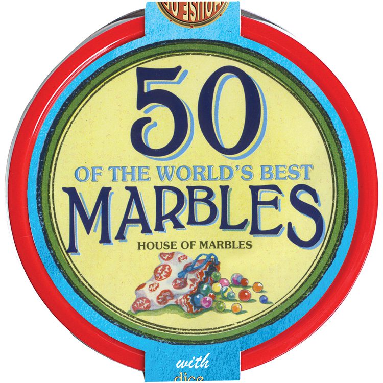 Tub of 50 Marbles