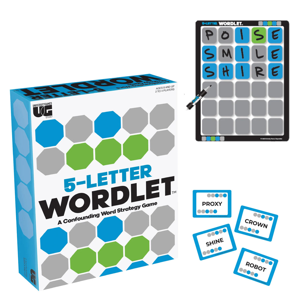 5 Letter Wordlet Board Game