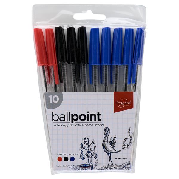 PROSCRIBE 10 ASST. BALLPENS