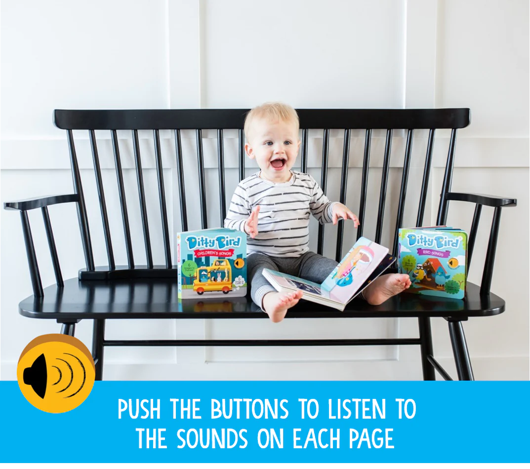 Ditty Bird - Safari Animal Sounds Musical Sound Book