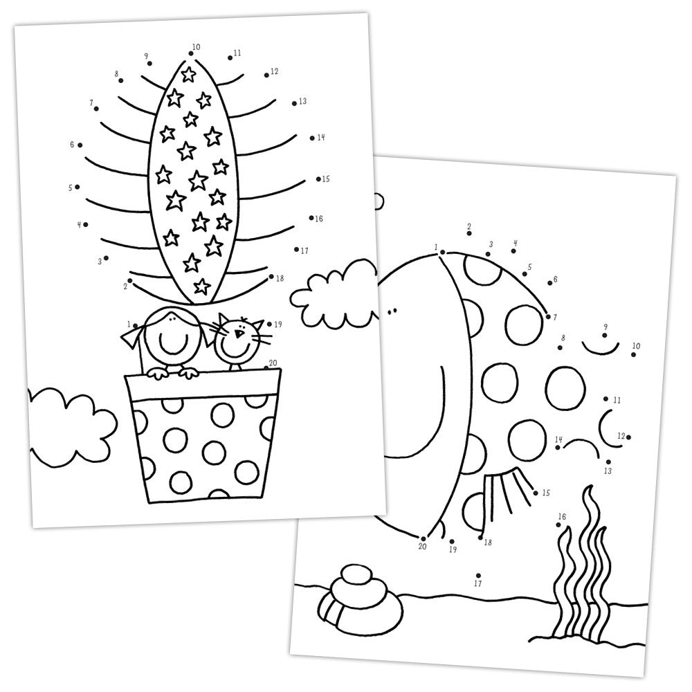 GALT Dot To Dot Colouring Activity Pad