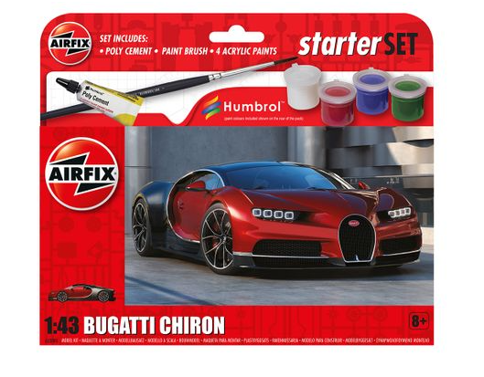 Airfix Gift Starter Set Bugatti Chiron