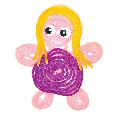 Coloured Wool (Pack of 10)