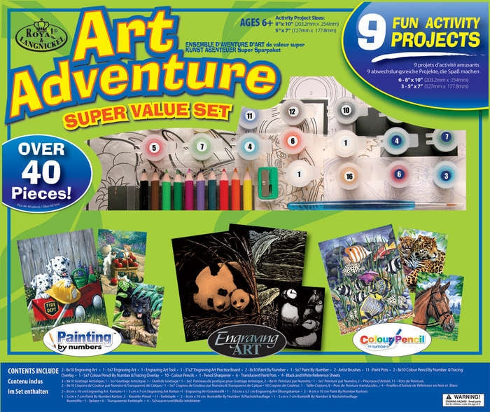 Art Adventure Super Value (Green) Art Set
