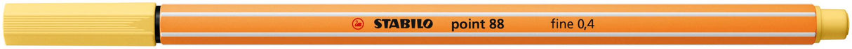 Fineliner - STABILO point 88 - Light Yellow