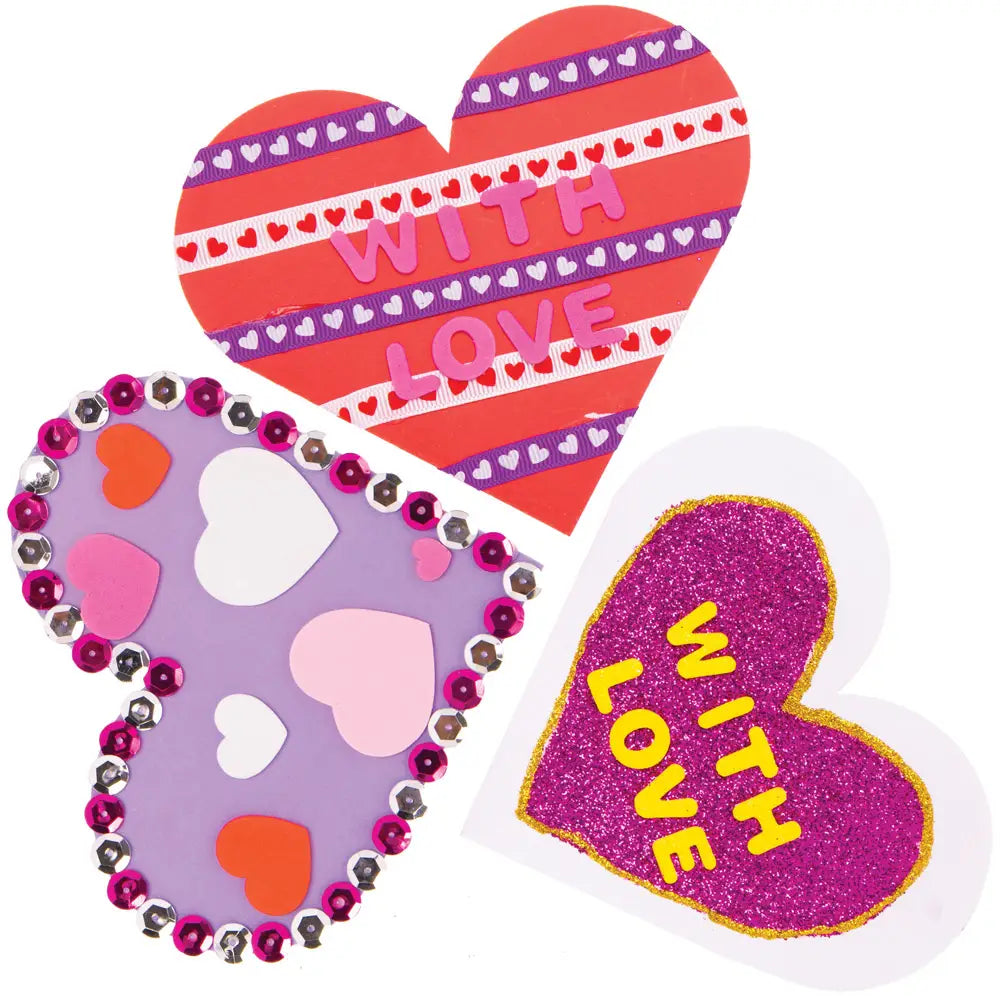 Heart Greeting Cards (Pack Of 12)