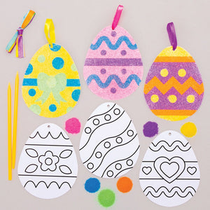Easter Egg Sand Art Decorations-6