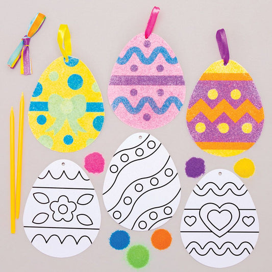 Easter Egg Sand Art Decorations-6