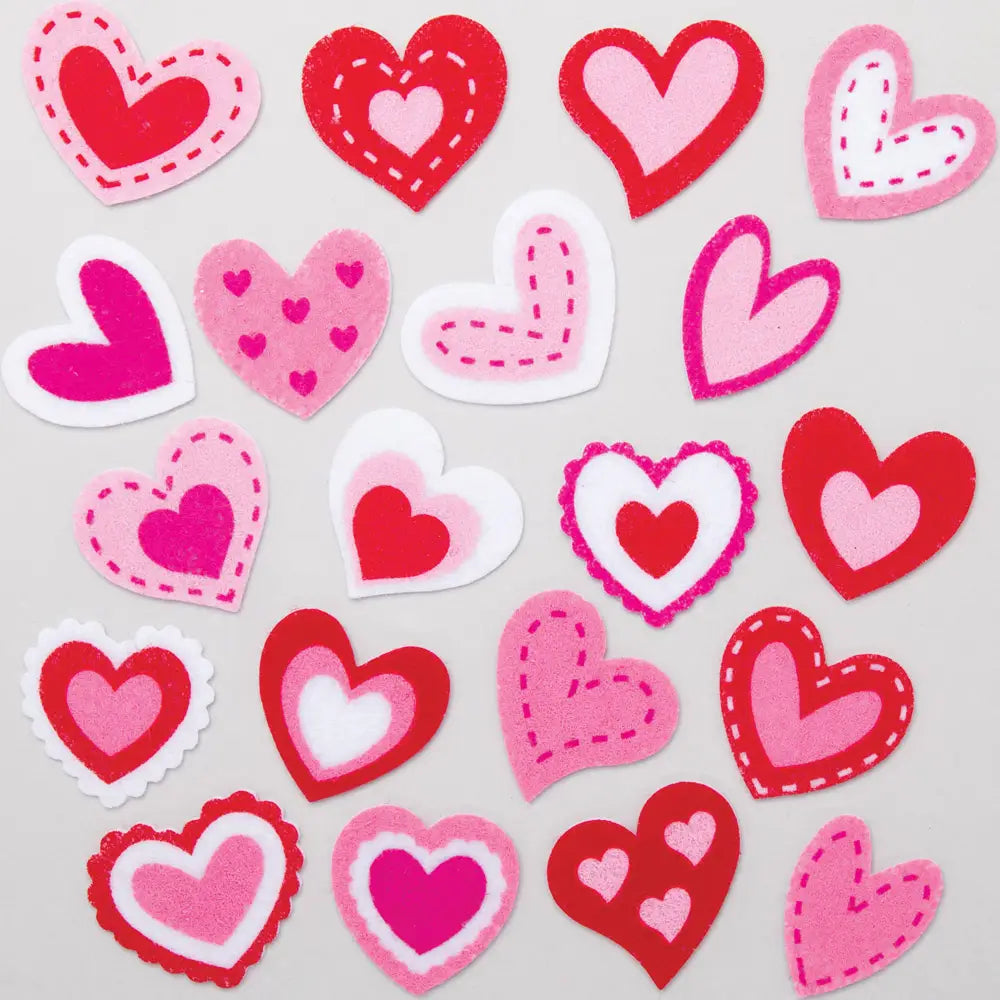 Heart Felt Stickers (Pack Of 100)