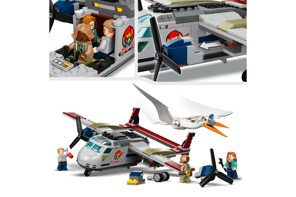 Lego Jurassic World - Quetzalcoatlus Plane Ambush