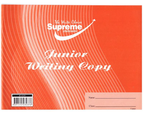 Supreme Stationery Junior Writing Copy (Single)