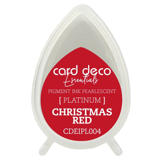 Card Deco Pigment Ink Xmas Red