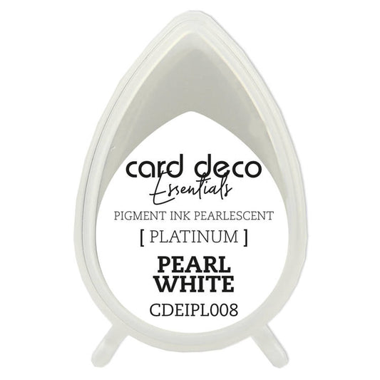 Card Deco  Pigment Ink Pearl White
