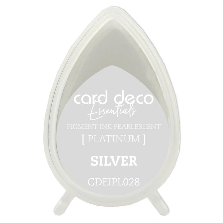 Card Deco Pigment Ink Pearlescent Silver