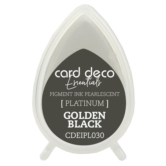 Card Deco Pigment Ink Golden Black