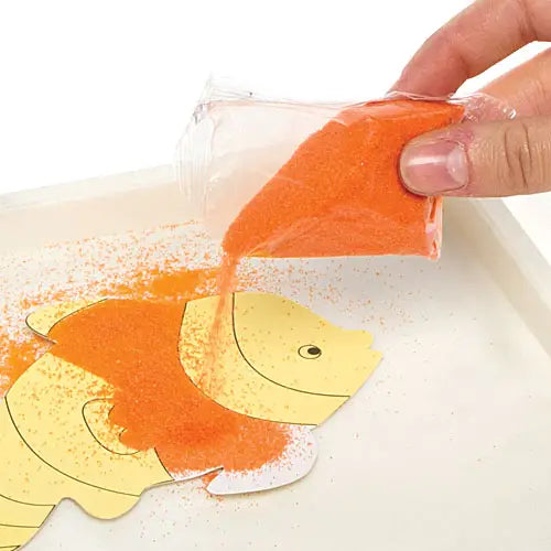 Mini Bags of Coloured Sand