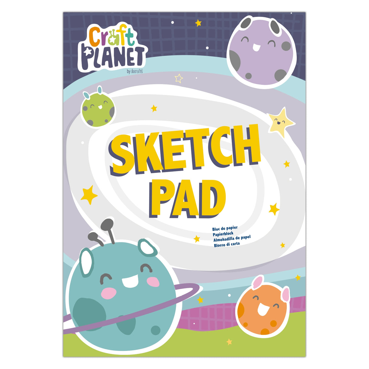 CRAFT PLANET A4 SKETCH BOOK