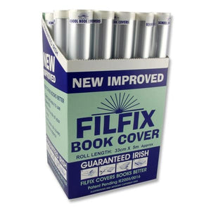 FILFIX 5M X 33CM ROLL BOOK COVER