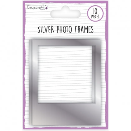 Dovecraft Photo Frames - Silver
