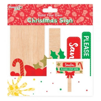 DC Jr Xmas Sign - Stop Here