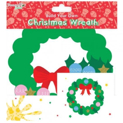 DC Jr Xmas Sign - Wreath