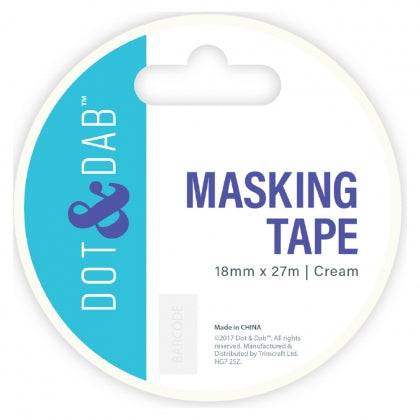 D&D Masking Tape 18mm x 27m