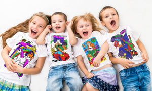 PYO T-Shirt-Dinosaurs age 5-6