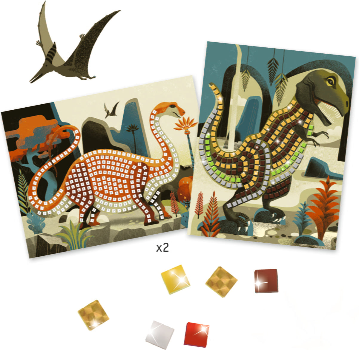 Djeco Mosaics Dinosaurs *