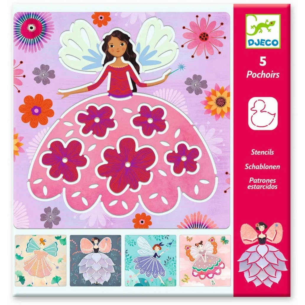Djeco - Stencils - Fairies