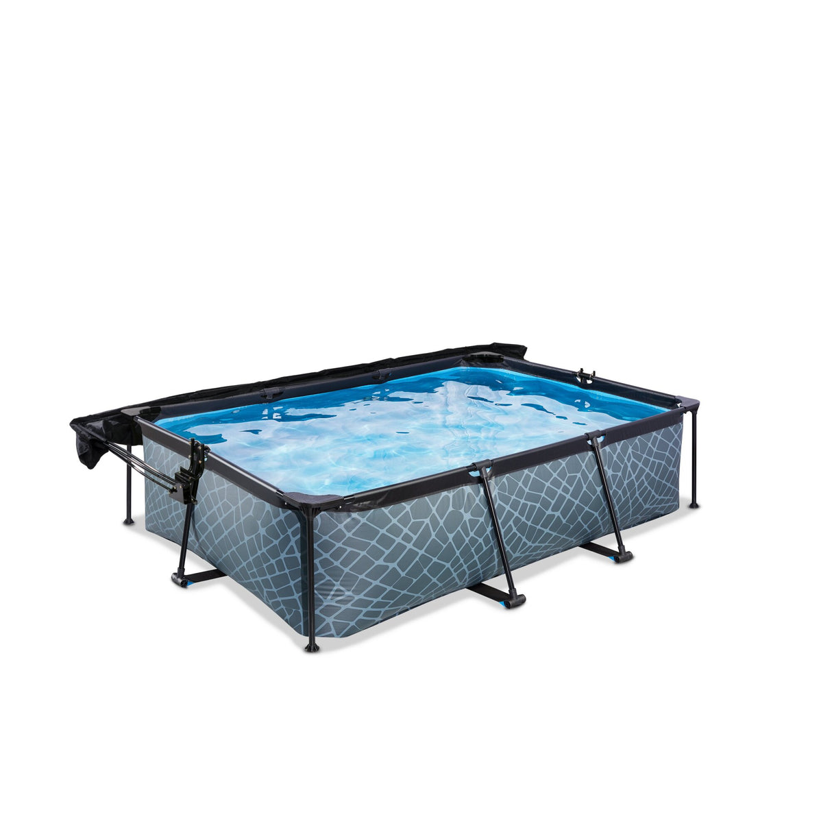EXIT Frame Pool 220x150x60cm (12v Cartridge)