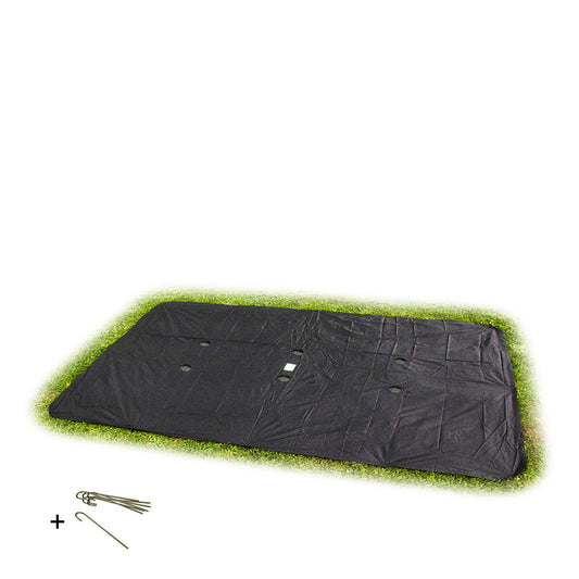 EXIT ground level trampoline rectangular cover 305x519 cm