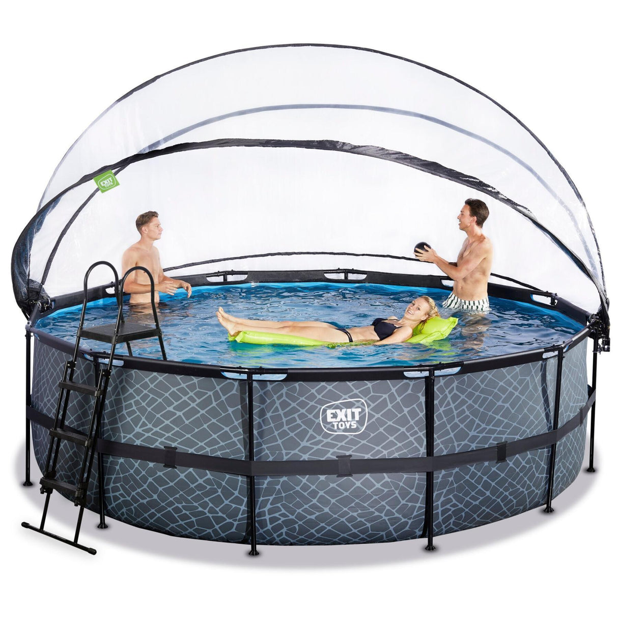EXIT Frame Pool - 450x122cm (12V Sand filter)