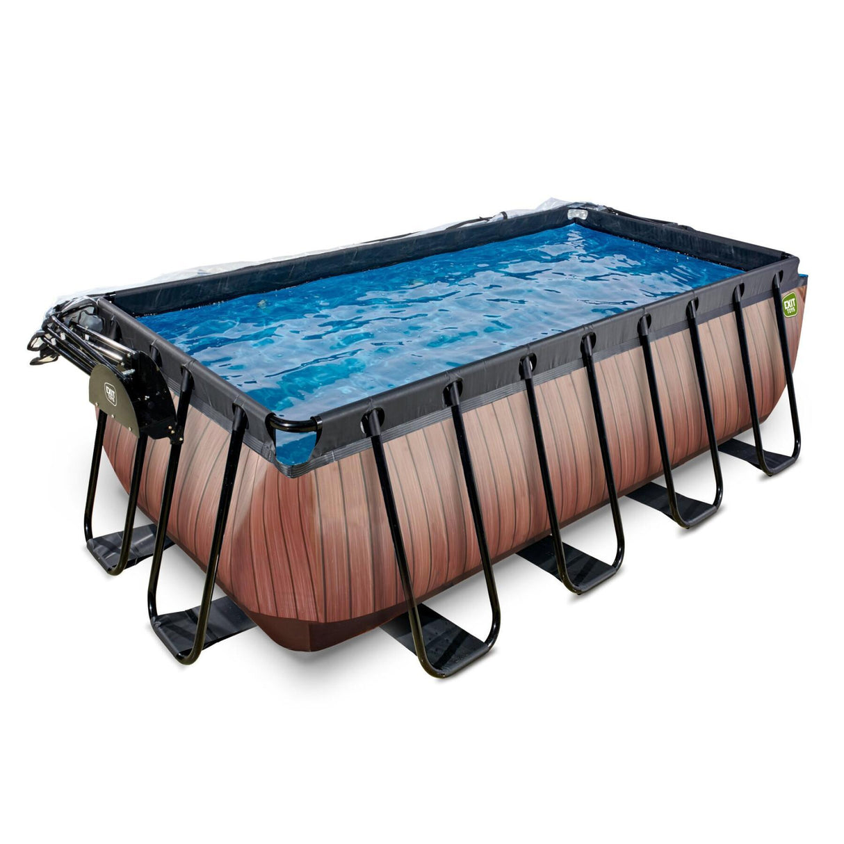 EXIT Frame Brown Pool - 4x2x1.22m (12v Sand filter)