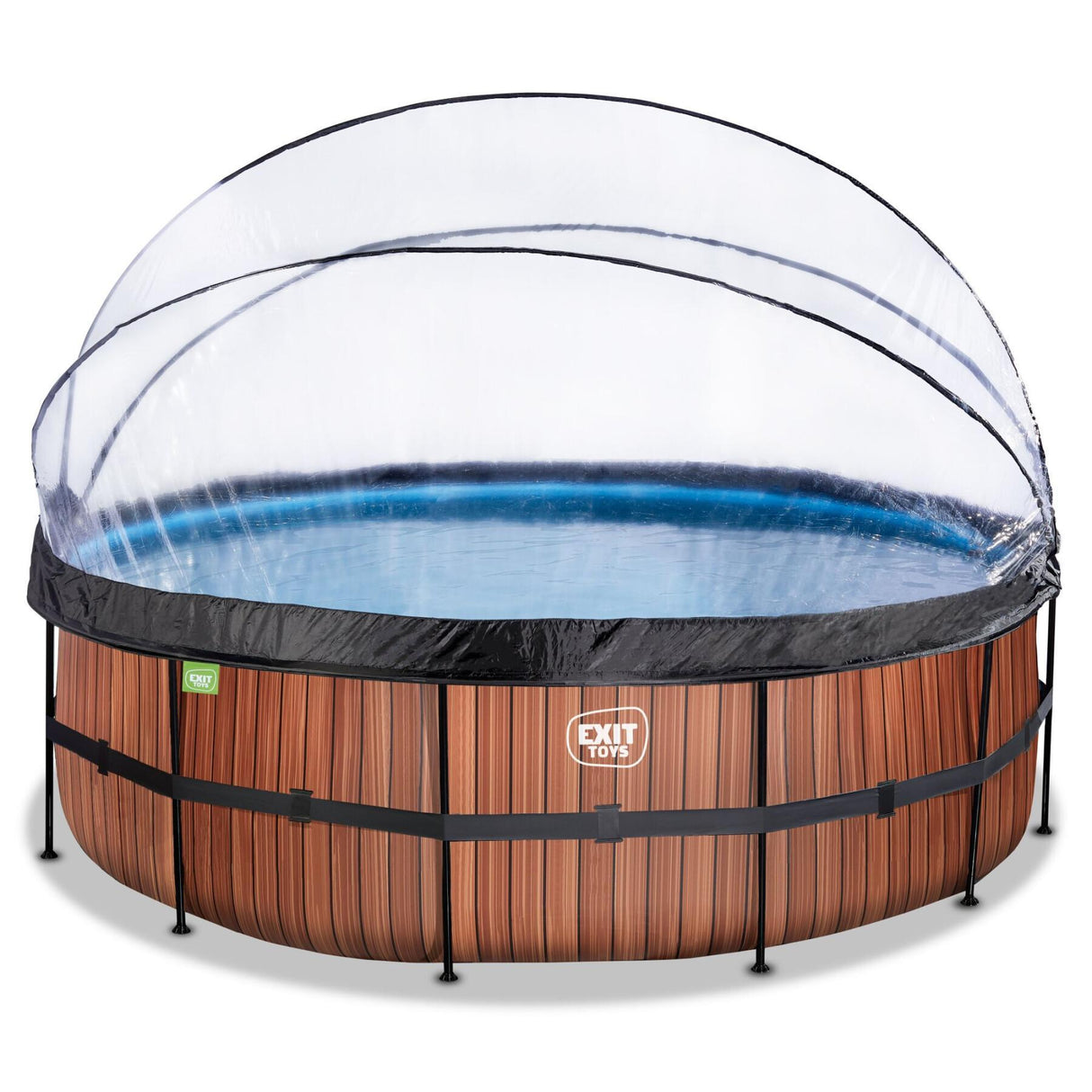 EXIT Frame Pool ø450x122cm (12v Sand filter)