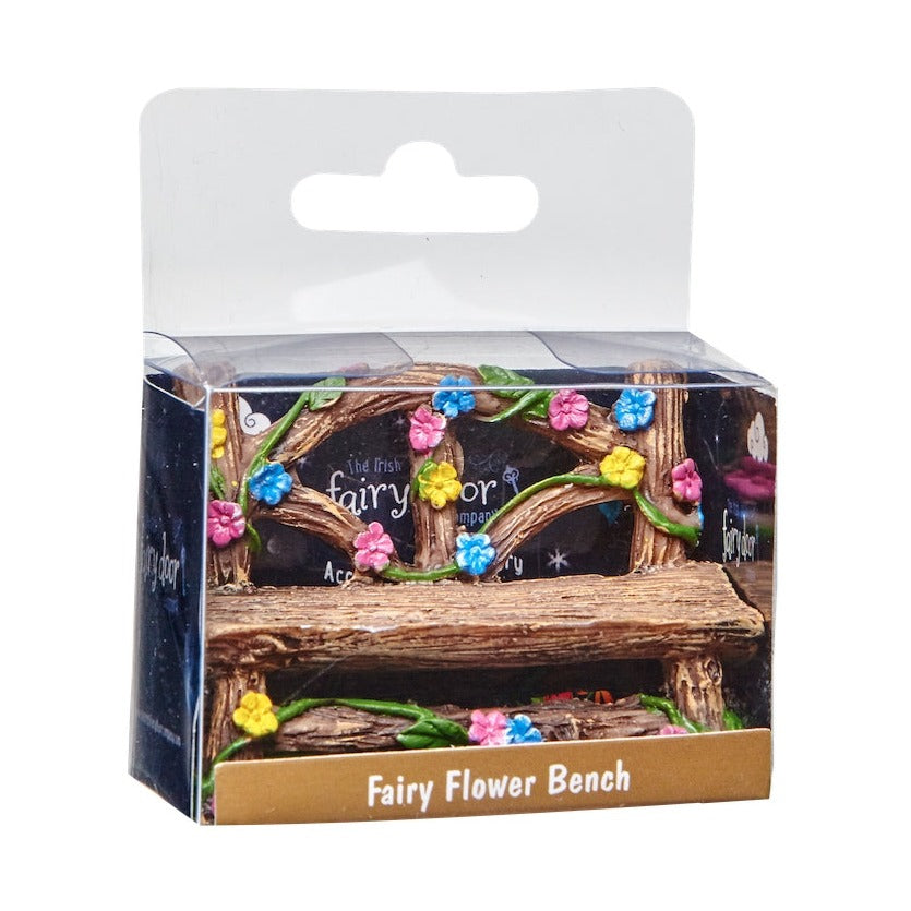 The Irish Fairy Door Flower Bench