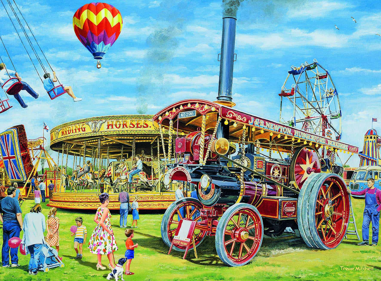1000pc Vintage Steam Fair