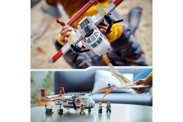 Lego Jurassic World - Quetzalcoatlus Plane Ambush