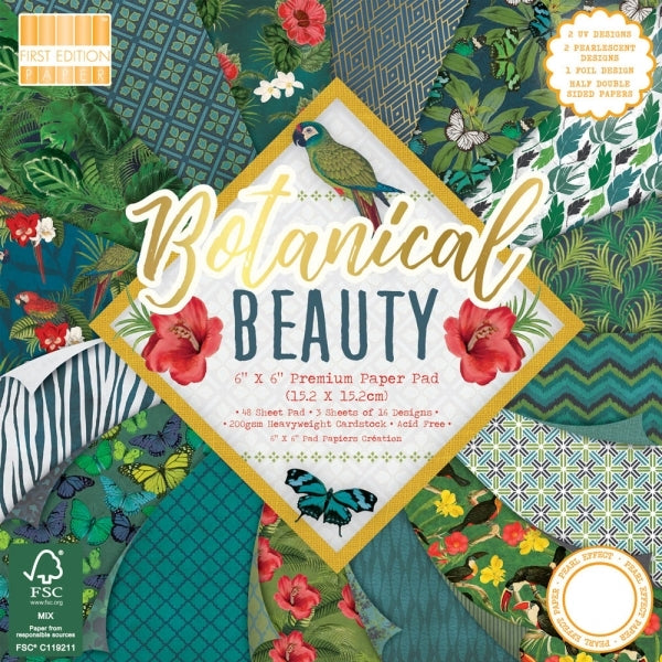 FE 6x6 Pad - Botanical Beauty