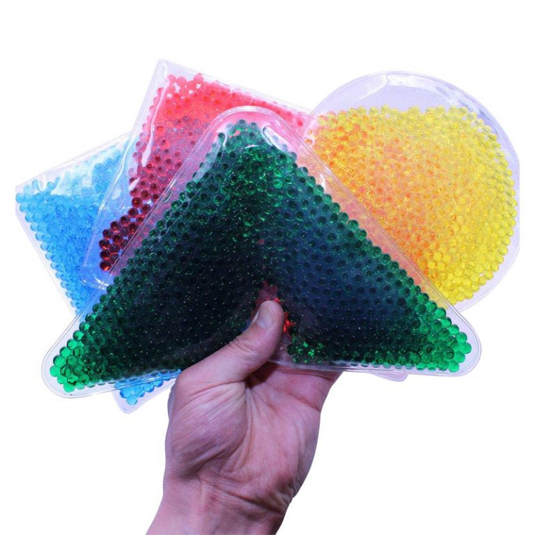 Sensory Soft Bead Filled Squidgy Shapes (Set of 4)