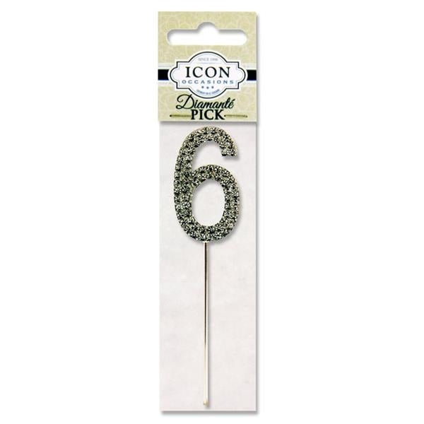 Icon10.5cm Diamante Pick-Silver 6