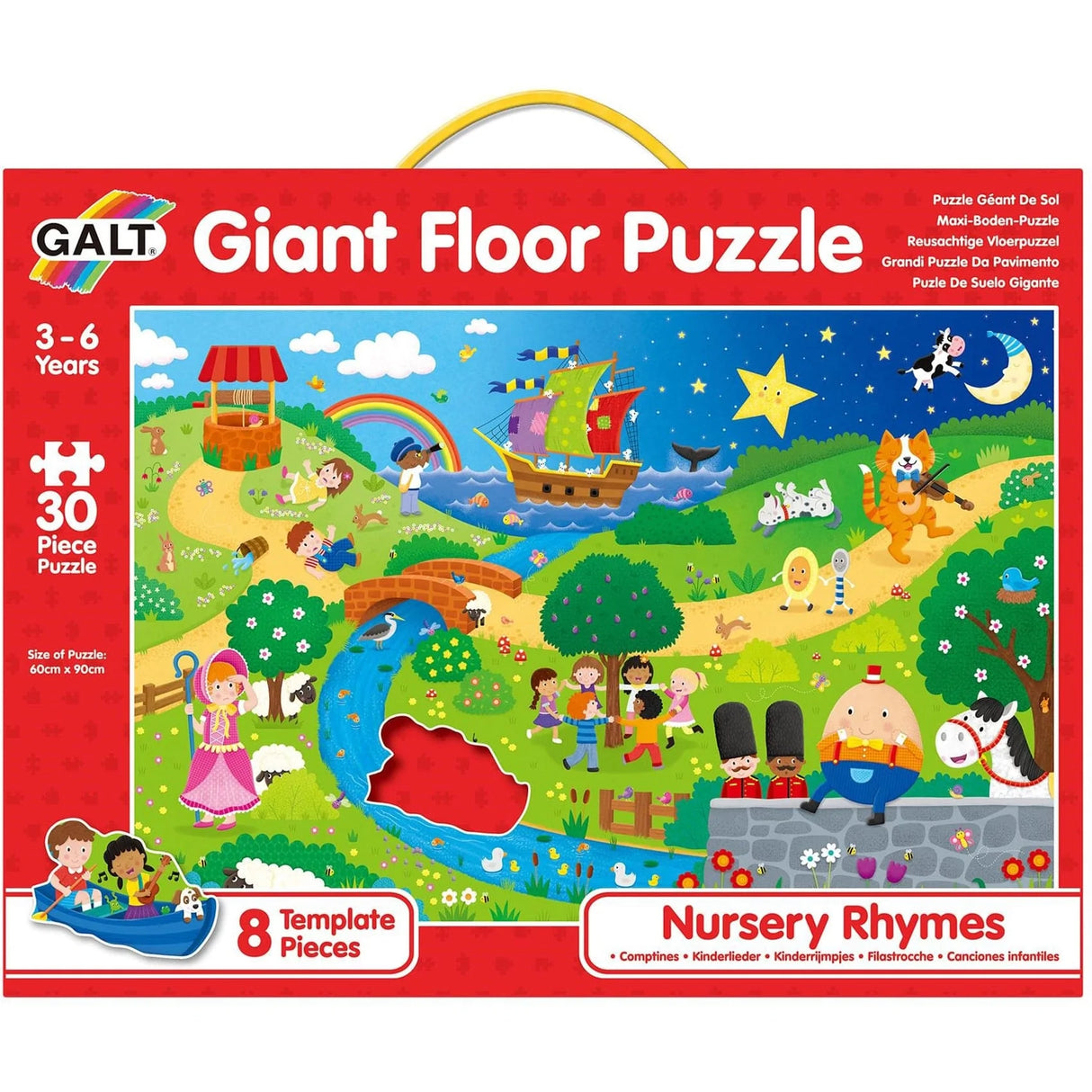 Giant Floor Puzzle -Nursery Rhymes