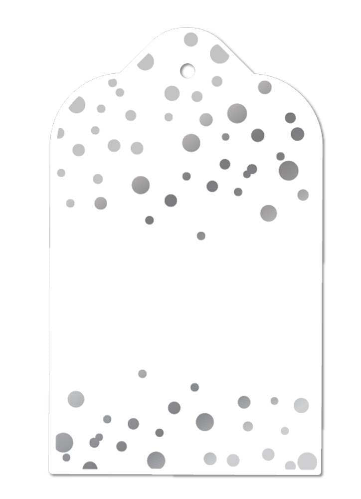 Foil Stamp ‘N’ Cut Die - Elements - Confetti Tag