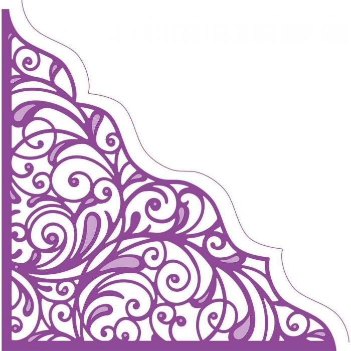 Gemini Die - Create-a-Card - Ornate Swirls