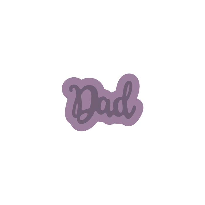 Gemini Die - Essentials Only Words - Dad